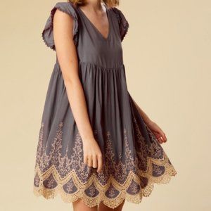 Altar'd State Tennessee Waltz Smock Dress